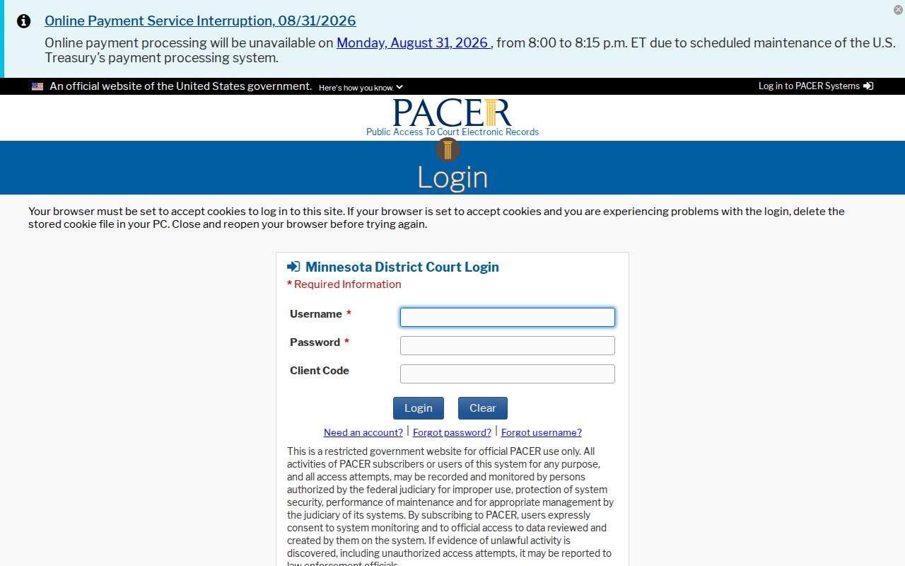 Isle court docket research distinguishing federal CM ECF from state court records